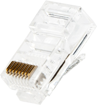 Модульний штекер Unitek RJ45 (8P8C) Cat.5e 100 шт (Y-OT18TP)