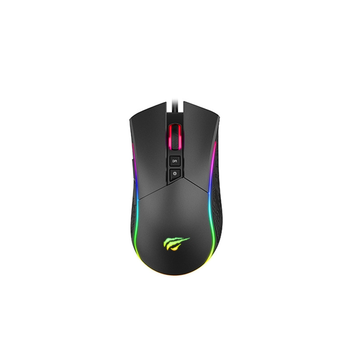 Игровая мышь проводная HAVIT HV-MS1001S USB RGB Black/Gray