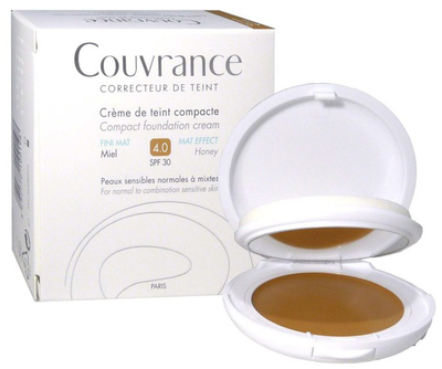 Крем-пудра Avene Couvrance 4.0 SPF30 Normal Combination Skin 10 мл (3282770100198)
