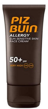 Сонцезахисний крем Piz Buin Allergy Sun Sensitive Skin Face Cream SPF50 50 мл (3574661117621)