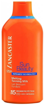 Сонцезахисне молочко Lancaster Sun beauty melting tanning milk SPF15 400 мл (3607345808901)