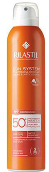 Spray przeciwsłoneczny do ciała Rilastil Sun System Transparent Spray SPF50+ 200 ml (8050444850404)
