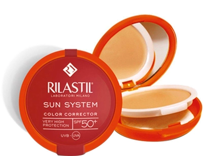 Podkład Rilastil Sun System Uniform Compact Cream SPF50 + Shade 02 Dore 10 g (8050444859339)