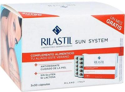 Kapsułki przeciwsłoneczne Rilastil Sun System Oral Promo 2x30 Capsules 60 g (8428749957102)