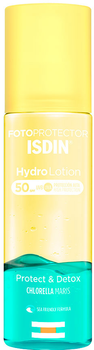 Сонцезахисний спрей Isdin Fotopotector Hydrolotion Protect & Detox SPF50 200 мл (8429420192232)
