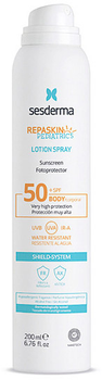 Сонцезахисна емульсія для дітей Sesderma Repaskin Pediatric Spray Lotion SPF50 200 мл (8429979446503)