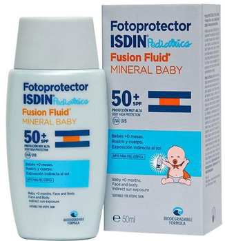 Krem przeciwsłoneczny Isdin Fotoprotector Pediatrics Fusion Fluid SPF50+ 50 ml (8470001788993)
