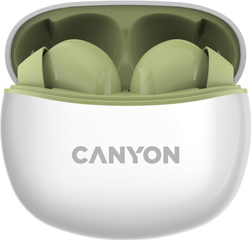 Słuchawki bezprzewodowe Canyon TWS-5 Green (CNS-TWS5GR)