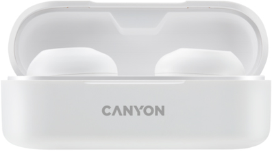 Słuchawki bezprzewodowe Canyon TWS-1 Białe(CNE-CBTHS1W)
