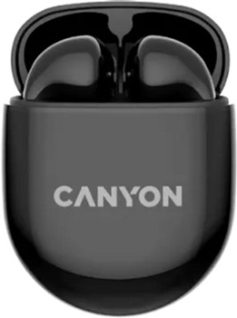 Бездротові навушники Canyon TWS-6 Black (CNS-TWS6B)