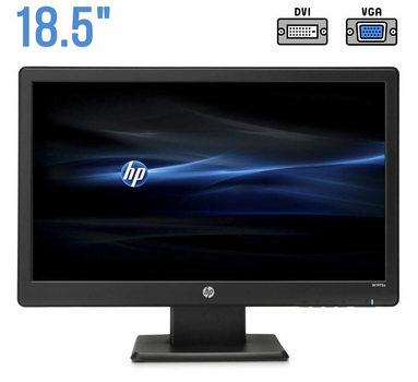 Монитор HP W1972a / 18.5" (1366x768) TN / DVI, VGA, Audio / Встроенные колонки (2x 1W) б/у