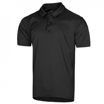 Поло футболка тактична польова повсякденна футболка для силових структур M Чорний (SK-N2292MS)