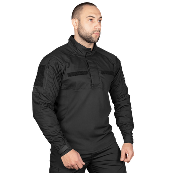 Сорочка бойова тактична дихаюча сорочка для спеціальних підрозділів UBACS L Чорний (SK-N7093 (L)S)