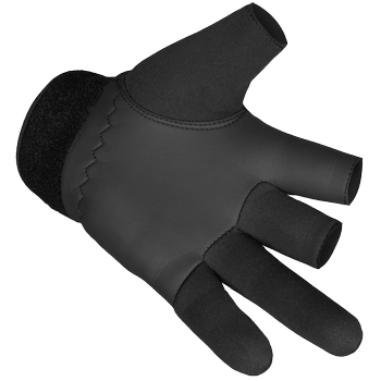 Перчатки тактические полевые универсальные рукавицы для охотников и силовых структур M Черный (SK-N6605MS)