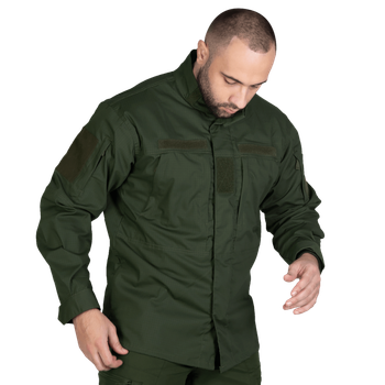 Китель тактический полевая уставная куртка для силовых структур KOMBAT L Олива (SK-N6526LS)