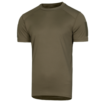 Футболка тактическая мужская летняя повседневная футболка для силовых структур XXXL Олива (SK-N7102 (XXXL)S)