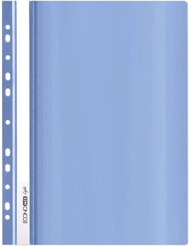 Папка-скоросшиватель Economix А4 Light с перфорацией синяя (E38504-02)