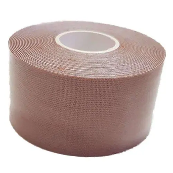 Кінезіо тейп BC-0474-3.8 Kinesio tape еластичний пластир в рулоні коричневий