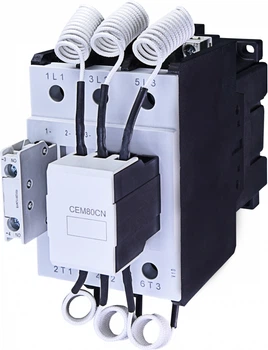 Контактор для конденсаторів 71 кВАр 440В 1NO [4650140] CEM 80CN.10 ETI