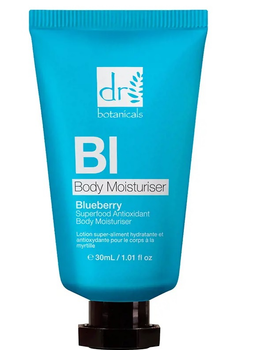 Krem do ciała Dr. Botanicals Blueberry Superfood Antioxidant Body Moisturiser 30 ml (7061289474077)