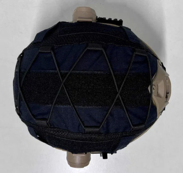 Чехол кавер для баллистического шлема каски типу FAST mich 2000 черный