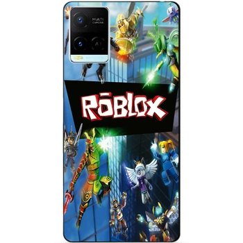 Силиконовый чехол Candy для Vivo Y21 / Y33s с картинкой Roblox