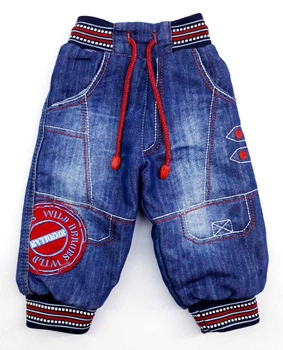 Зимові джинси Baby kids 53596 74см(р) синій з червоним