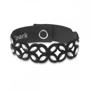 Браслет Spark з Алькантара зі Swarovski Hesper BHES1CZC