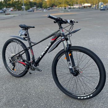 ВЕЛОСИПЕД CRONUS колеса 27.5" модель Dynamic Рама 19.5" черно-красный 2025 года