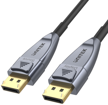 Кабель Unitek DisplayPort - DisplayPort 1.4 AOC 8K 20 м (C1618GY)