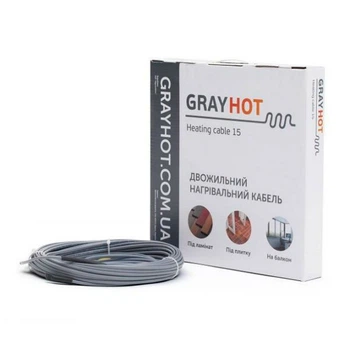 Теплый пол GrayHot 498 Вт 34 м 2.6-4.3 м.кв