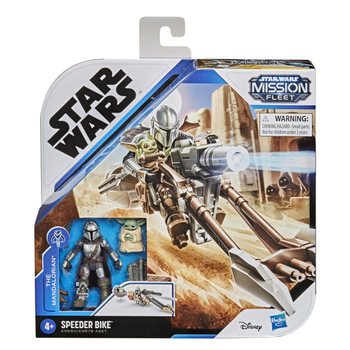 Фигурки Мандалорец и Малыш Йода на Спидере Star Wars The Mandalorian The Child Hasbro E9680