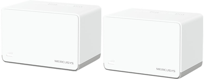 Маршрутизатор Mercusys Halo H70X (2-pack) MESH система WiFi6 / AX1800 / 1Гбит/с