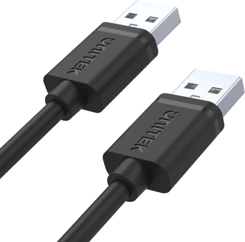 Kabel Unitek USB 2.0 AM-AM 1,5 m Czarny (Y-C442GBK)