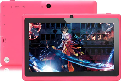 Планшет 7" Haehne ZLQ5 1/8Gb 4 ядра Android 7 Розовый