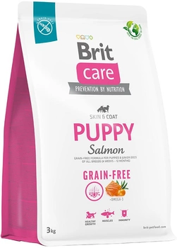 Karma sucha dla psów Brit care dog grain-free puppy salmon 3 kg (8595602558810)