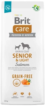 Karma sucha dla psów starszych Brit care dog grain-free senior, light salmon 3 kg (8595602558933)