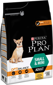 Karma sucha dla psów dorosłych Purina Pro Plan Adult small, mini z smakiem kury 3 kg (7613035114920)