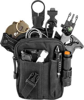 Туристичний набір інструментів для вижвання, мультитул NEO Tools 14 в 1 із сумкою (63-153)