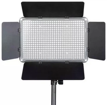 Світлодіодний прожектор LED-U600, 3200К - 5500К + remote + tripod 2.1m Чорний (770606)