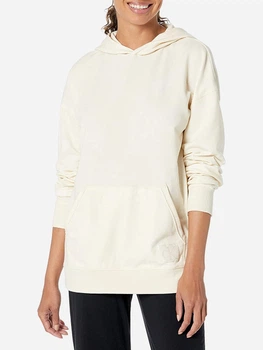 Худи оверсайз женское Calvin Klein 29984928 XL Молочное (1159786251)