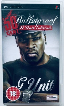 50 Cent Bulletproof G-Unit Edition, английская версия - UMD-диск для PSP, Б/У