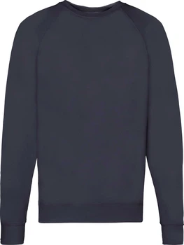 Свитшот Fruit of the Loom Lightweight Raglan Sweat Глубокий Темно-Синий XL