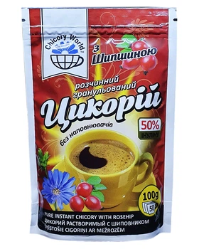 Цикорій Chicory World з шипшиною розчинний 100 г (53857)