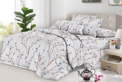 Полуторний Комплект постільної білизни Vital Textile полікотон полуторний 150х220 см (BP1.5-280-00)