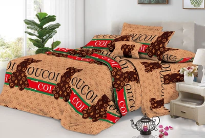 Євро комплект постільної білизни Vital - Textile Бязь 3D Premium 200х220 см (BPe-272-00)