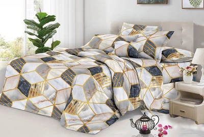 Двухспальный комплект постельного белья Vital - Textile Бязь 3D Premium 180х220 см (BP2-282-00)