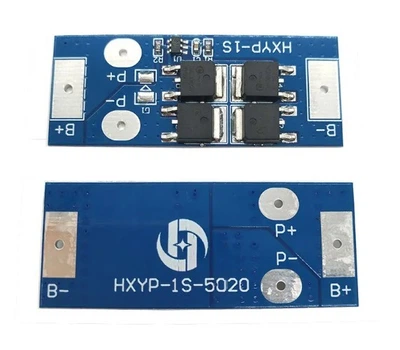 BMS контроллер, плата защиты 1S LiFePo4 3.2V 30A (HXYP-1S-5020)
