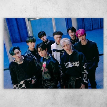 Плакат постер CupKit "Stray Kids / Стрэй кидс" №28 А4 21х29,7 см