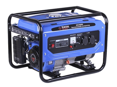 Чотиритактний бензиновий генератор TATA ZX3500 2.8KW, Мідна обмотка